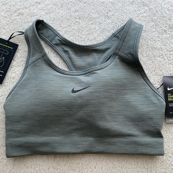 Nike Other - NWT Nike Sports Bra Dri-Fit Grey Sz M
